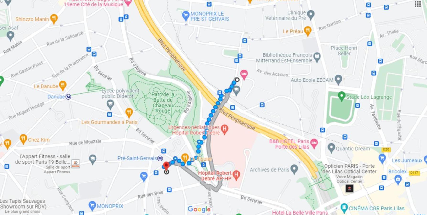 Apartamento Loft Duplex A 2 Min De Paris - Parking Gratuit Le Pré-Saint-Gervais Exterior foto